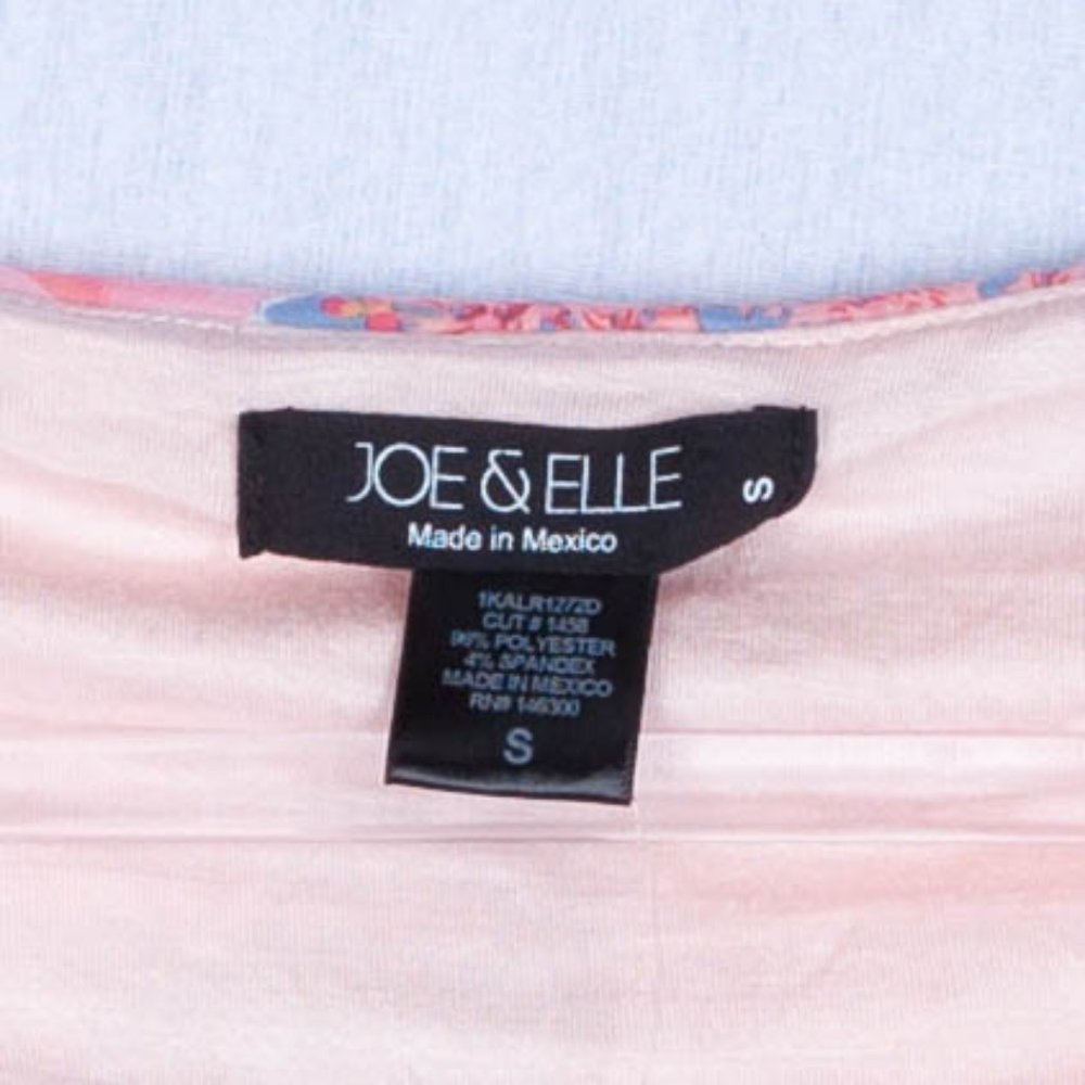 Joe & Elle Floral Crop Top Size Small - Picture 3 of 6